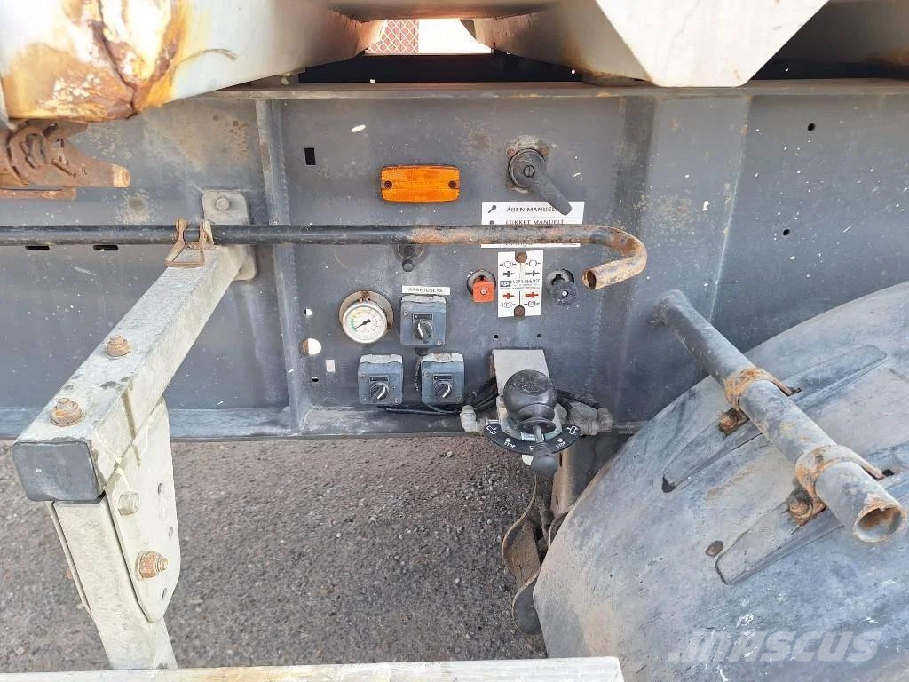 AMT TV400 4 akslet 69 m3 HARDOX tiptrailer Semi-trailer med tip
