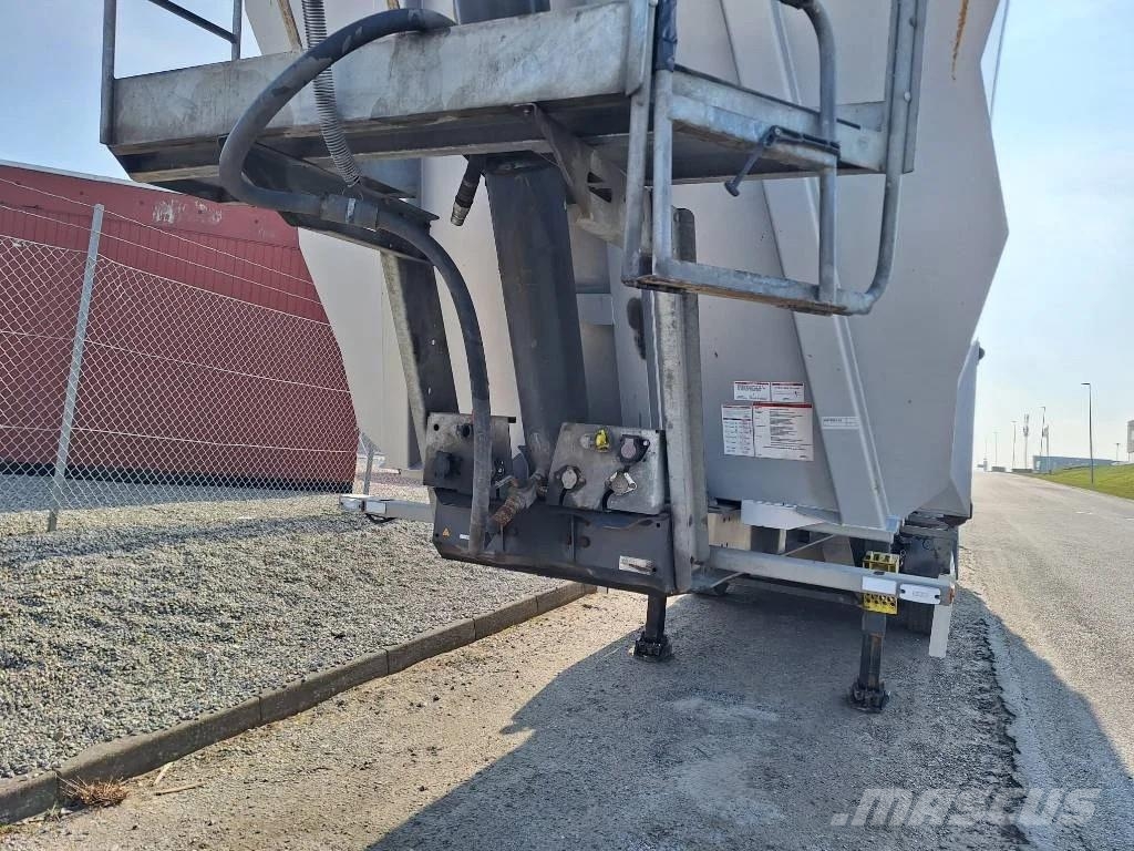 AMT TV400 4 akslet 69 m3 HARDOX tiptrailer Semi-trailer med tip