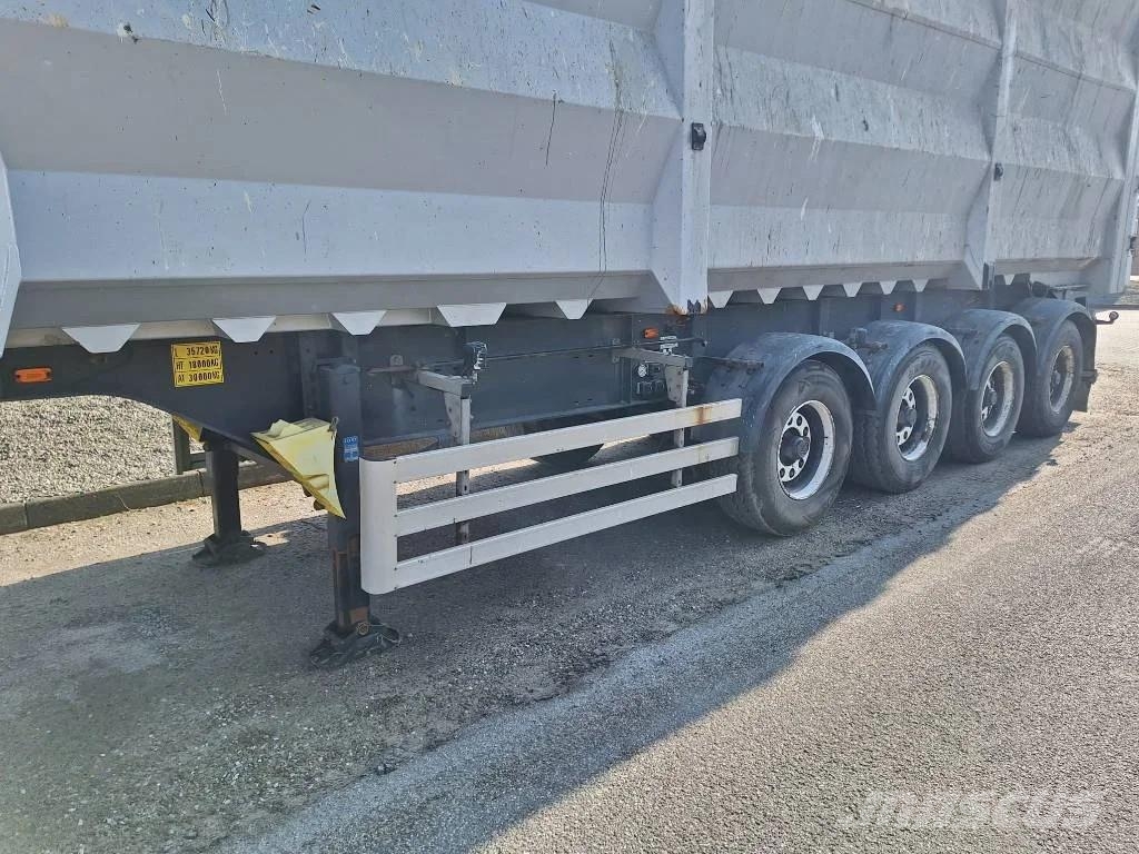 AMT TV400 4 akslet 69 m3 HARDOX tiptrailer Semi-trailer med tip