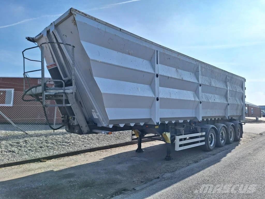 AMT TV400 4 akslet 69 m3 HARDOX tiptrailer Semi-trailer med tip