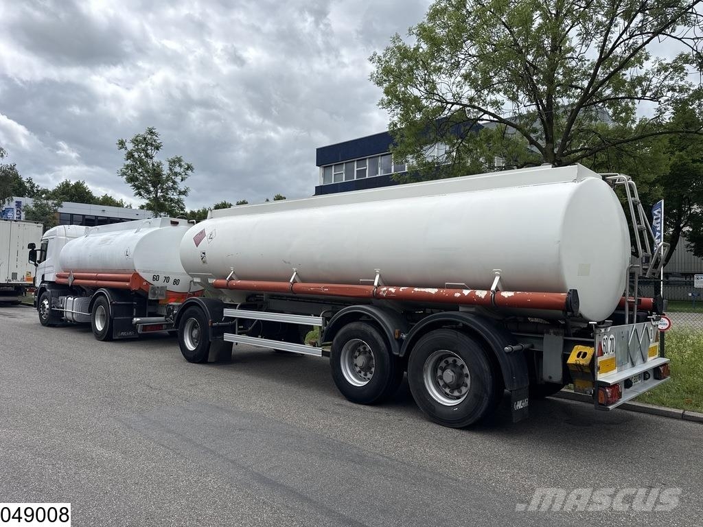 Magyar Fuel Fuel, 21630 L, 6 Comp, Handgeschakeld, Combi Tanker trailers