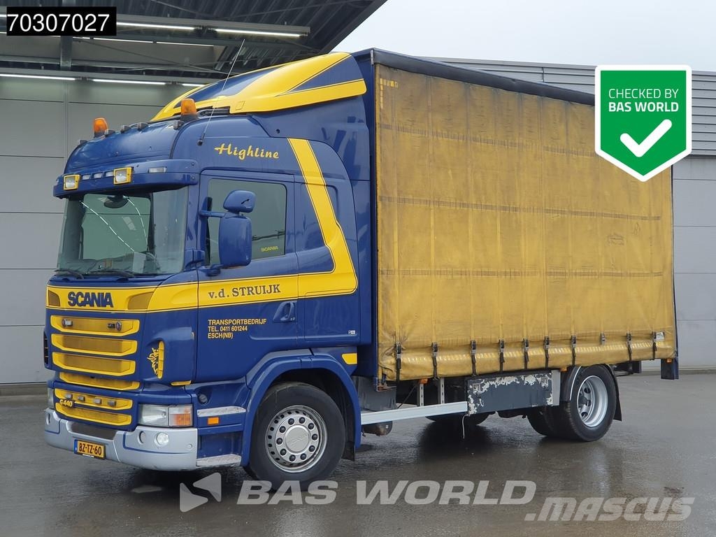 Scania G440 4X2 NL-truck Curtainsides Full Air Retarder A Tentautod
