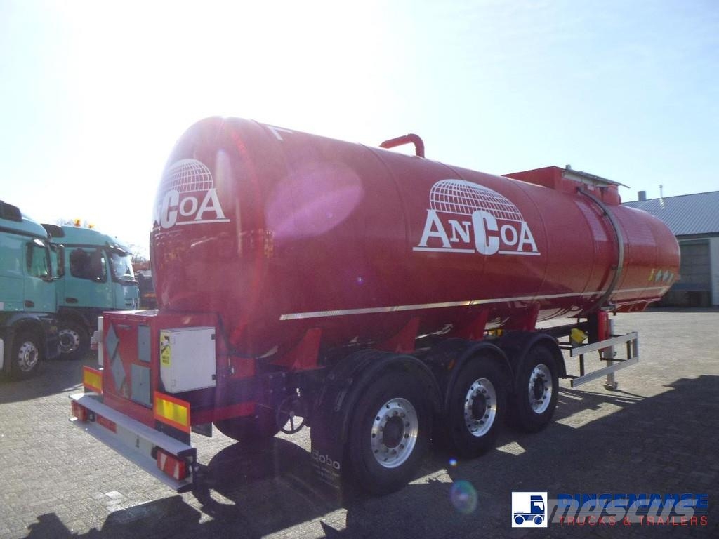 Cobo Bitumen tank inox 34 m3 / 1 comp Напівпричепи-автоцистерни