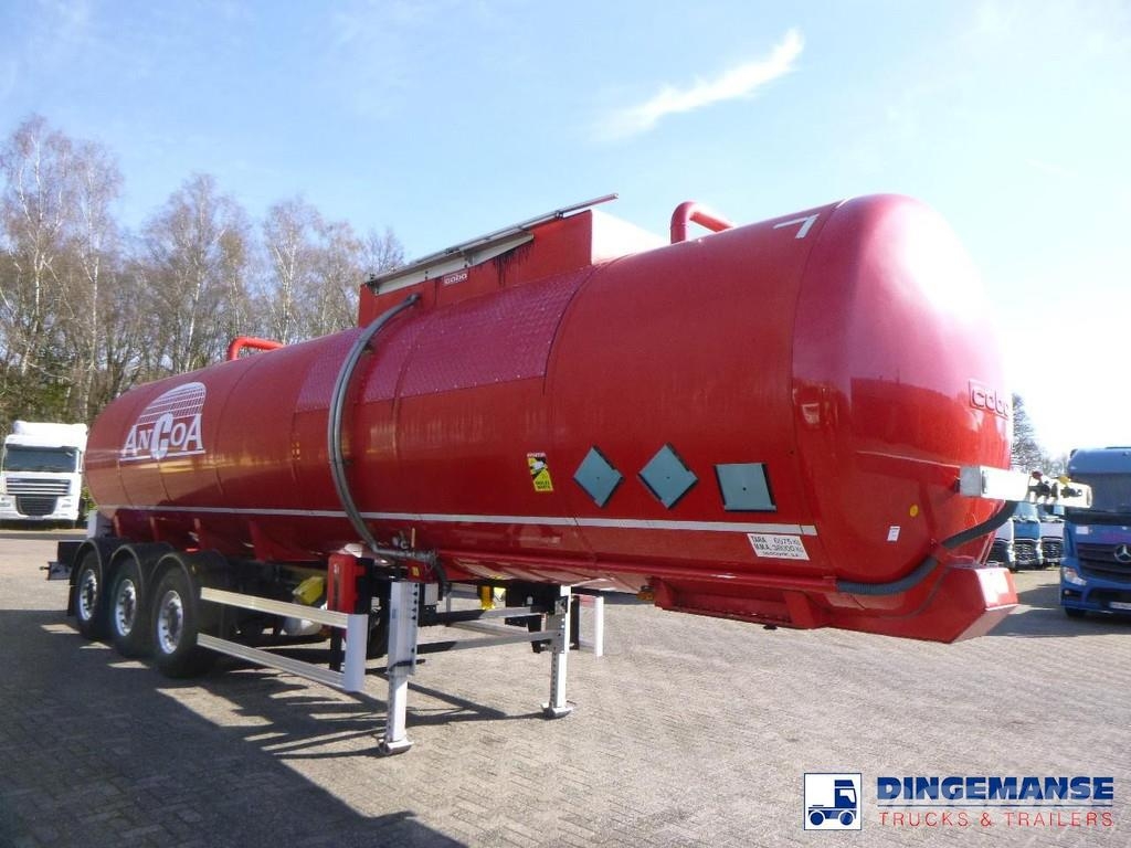 Cobo Bitumen tank inox 34 m3 / 1 comp Semirimorchi cisterna