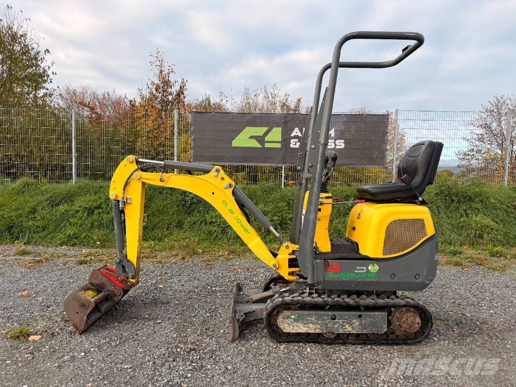 Wacker Neuson 803 Dual Power حفارات زحافة