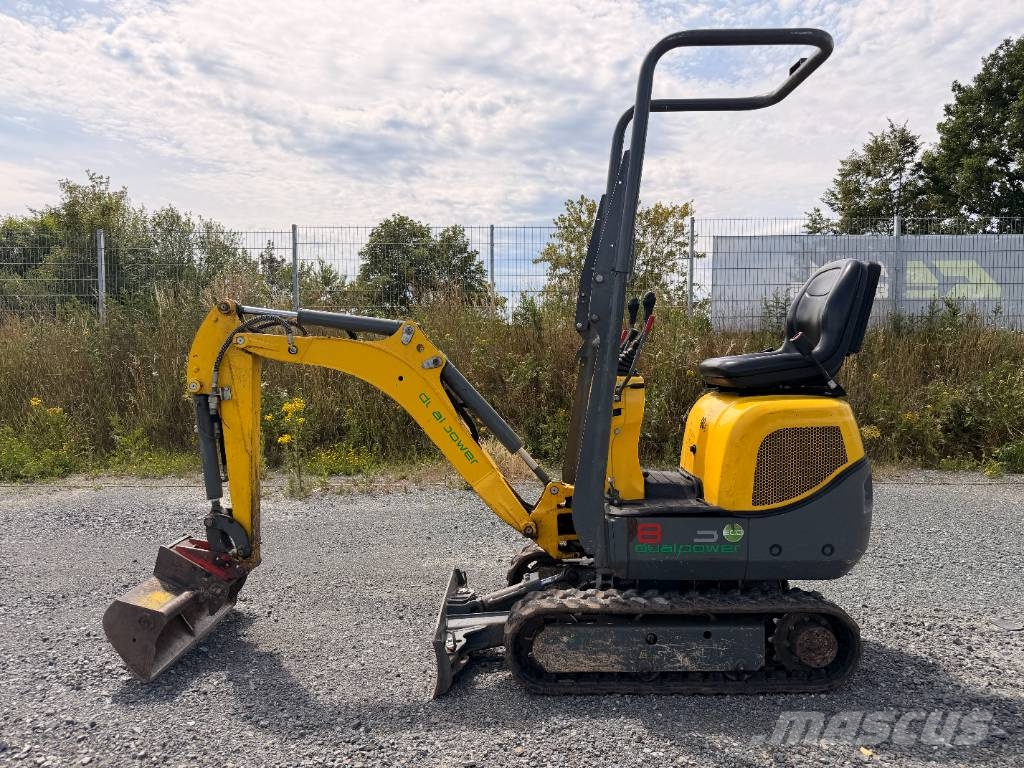 Wacker Neuson 803 Dual Power حفارات زحافة