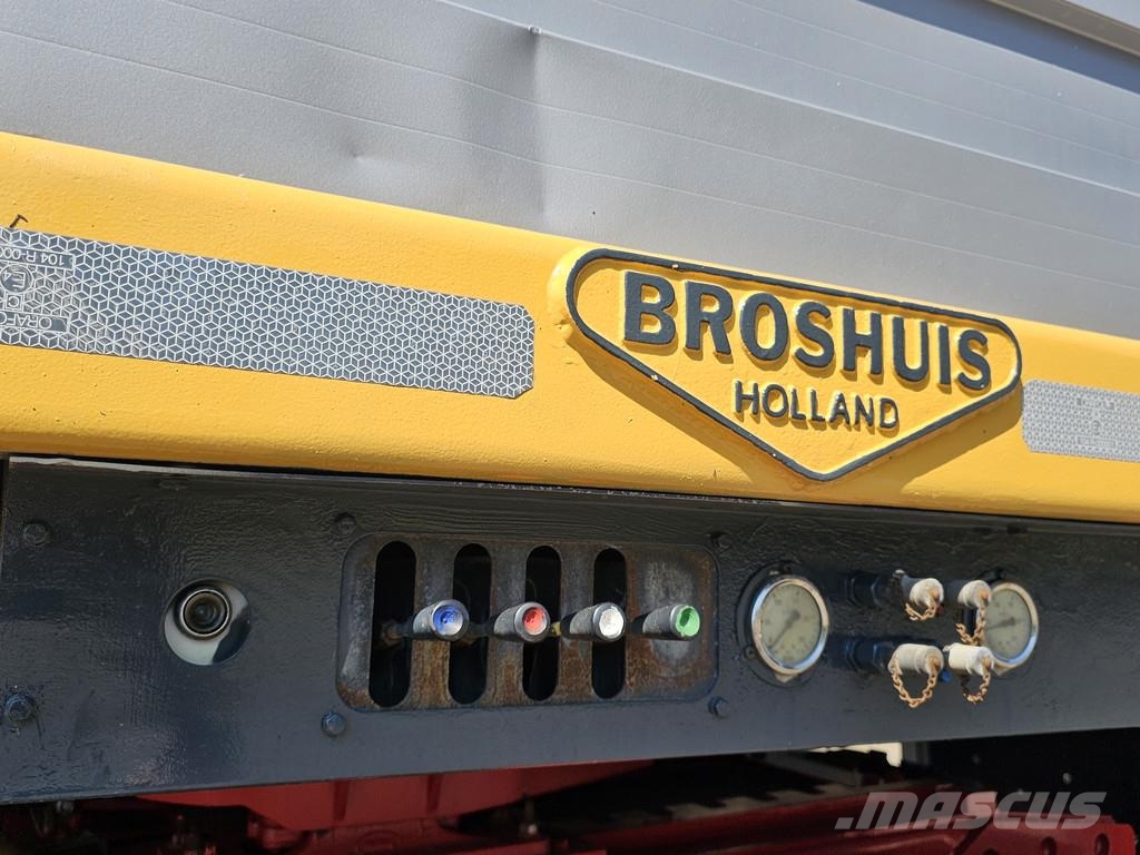 Broshuis 6 ABSD-85 / 3 X EXTENDABLE - 46 MTR نصف مقطورة مسطحة منخفضة
