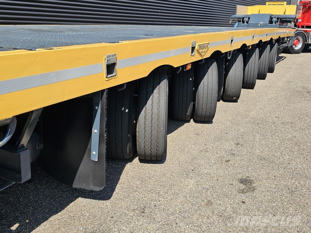 Broshuis 6 ABSD-85 / 3 X EXTENDABLE - 46 MTR نصف مقطورة مسطحة منخفضة
