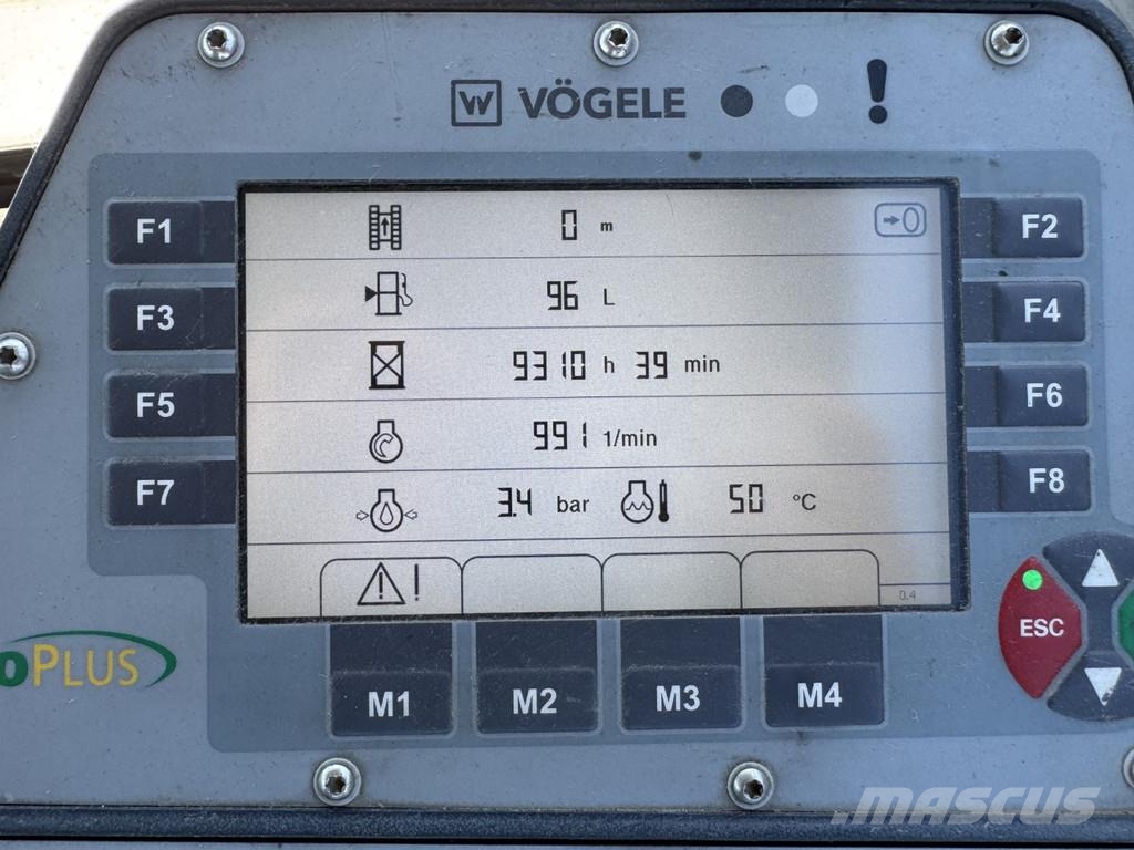 Vögele SUPER 1600-2 Машини за асфалт