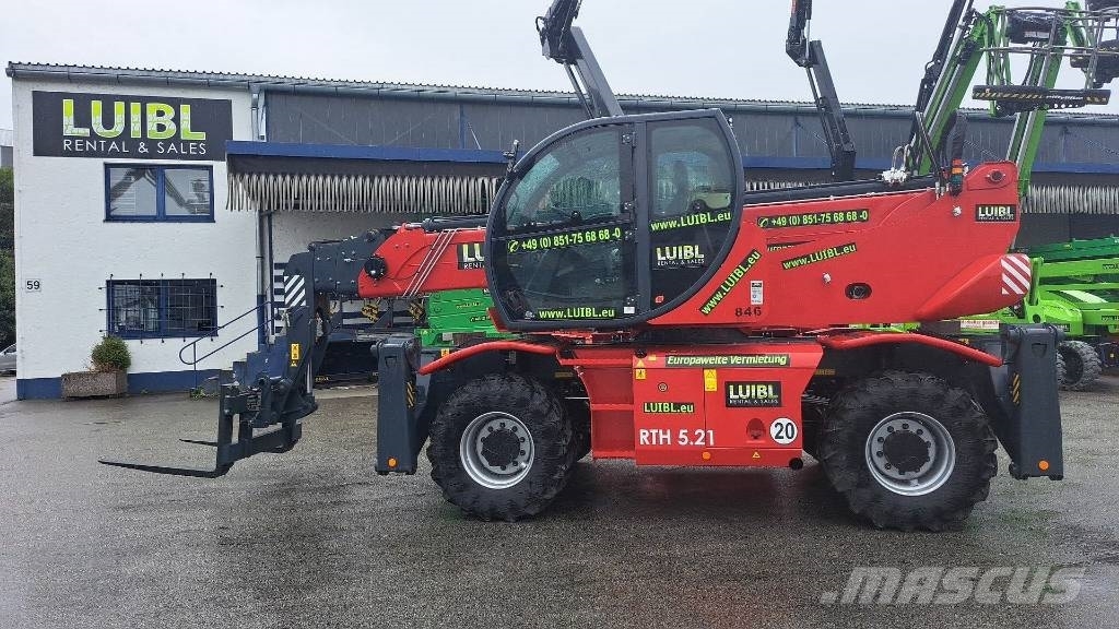 Magni RTH 5.21 / rotating telehandler, Telelader Kurottajat