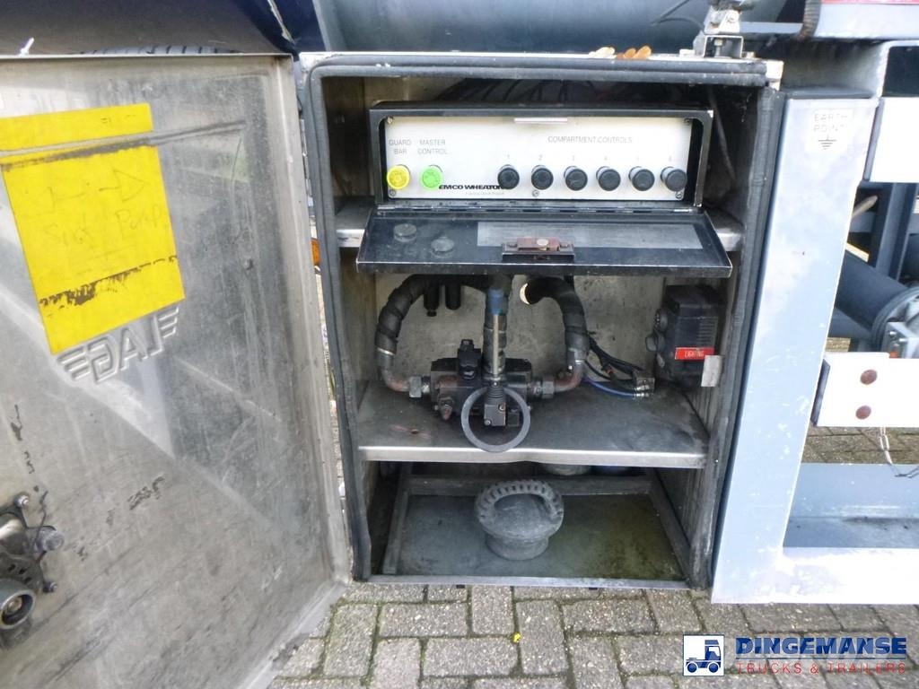 LAG Fuel tank alu 44.4 m3 / 6 comp + pump Semirremolques cisterna