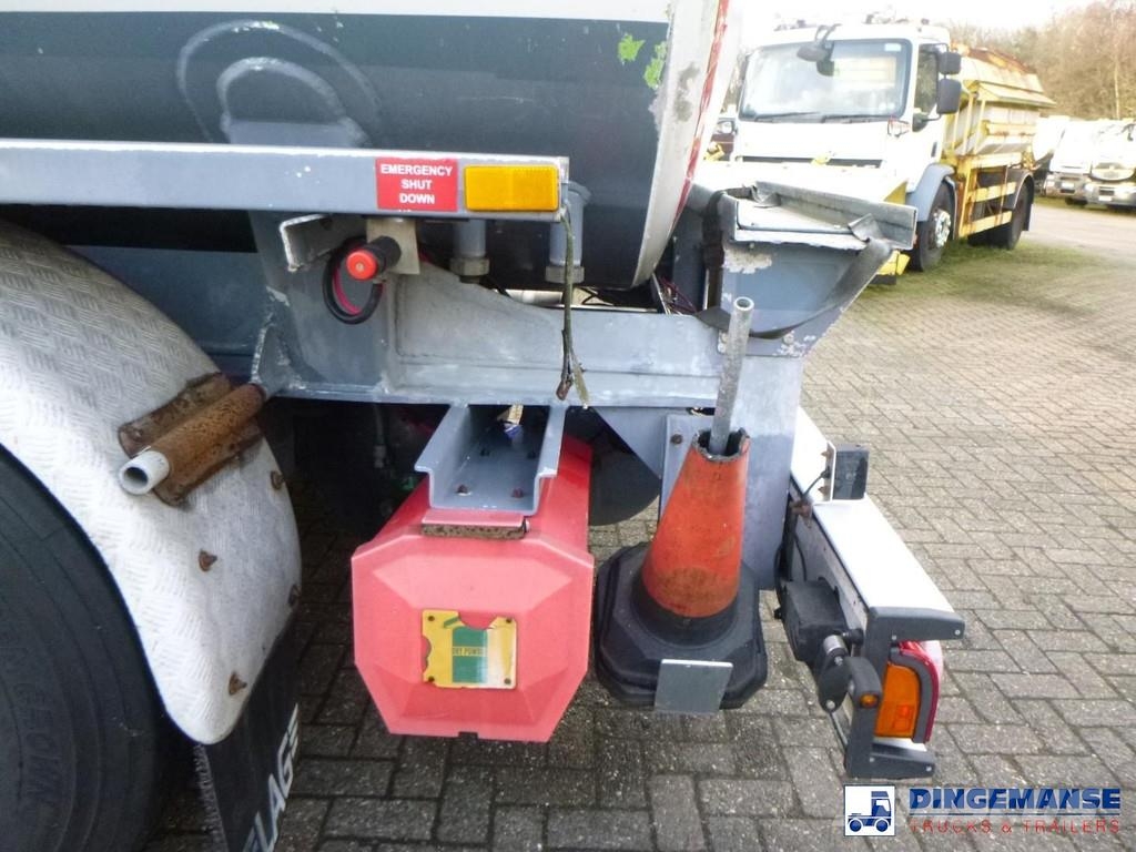 LAG Fuel tank alu 44.4 m3 / 6 comp + pump Semirremolques cisterna