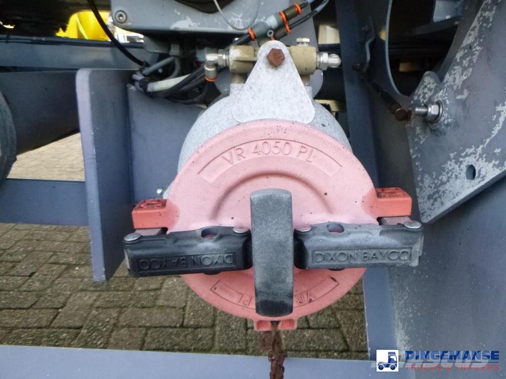 LAG Fuel tank alu 44.4 m3 / 6 comp + pump Semirremolques cisterna