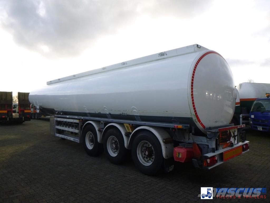 LAG Fuel tank alu 44.4 m3 / 6 comp + pump Semirremolques cisterna