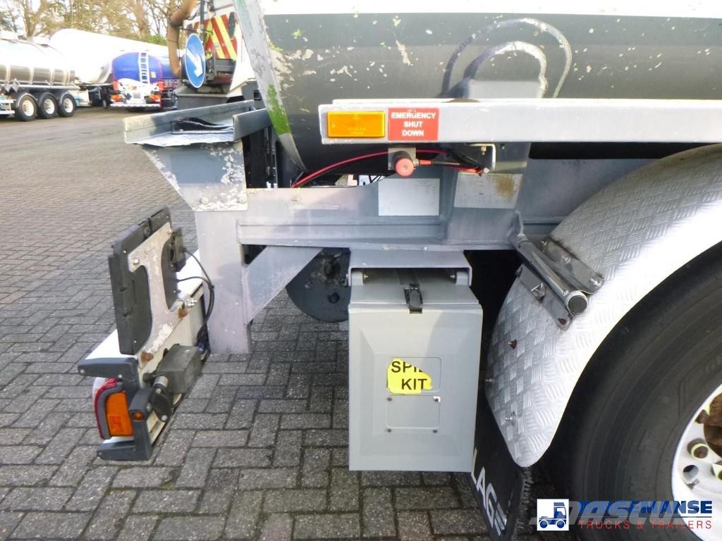 LAG Fuel tank alu 44.4 m3 / 6 comp + pump Semirremolques cisterna