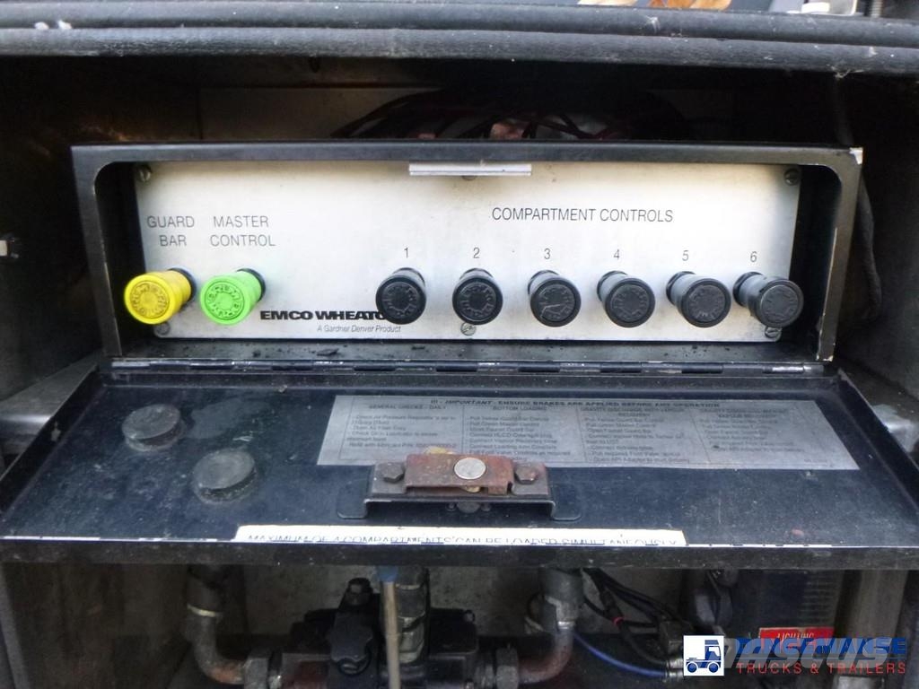 LAG Fuel tank alu 44.4 m3 / 6 comp + pump Semirremolques cisterna