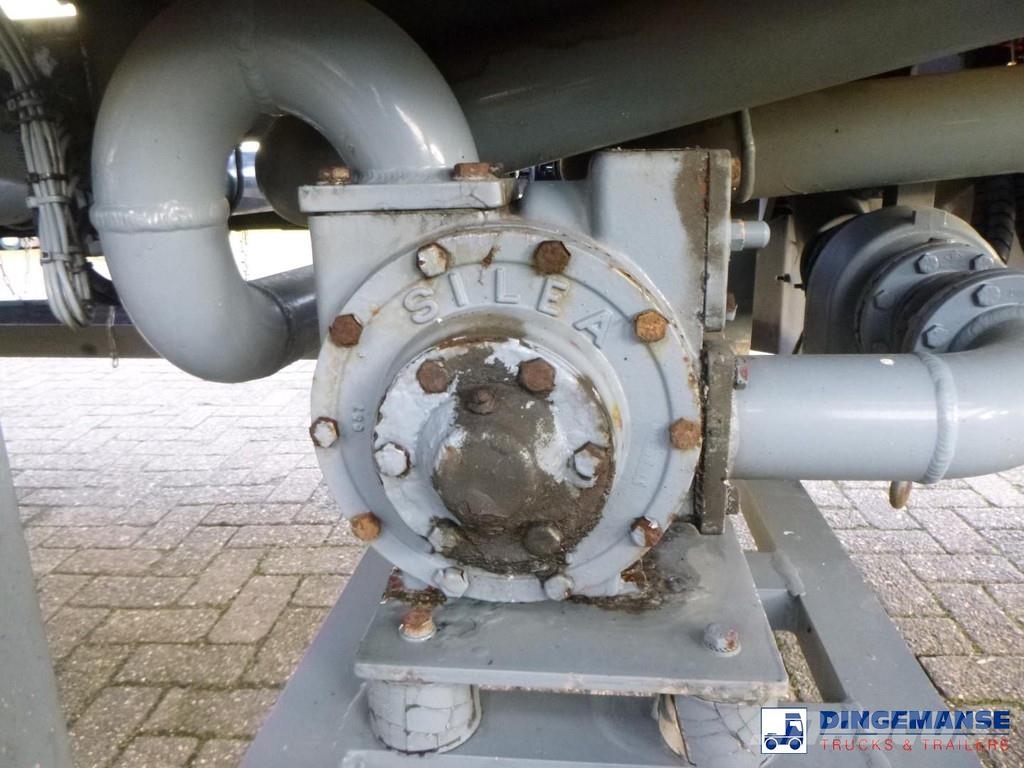 LAG Fuel tank alu 44.4 m3 / 6 comp + pump Semirremolques cisterna