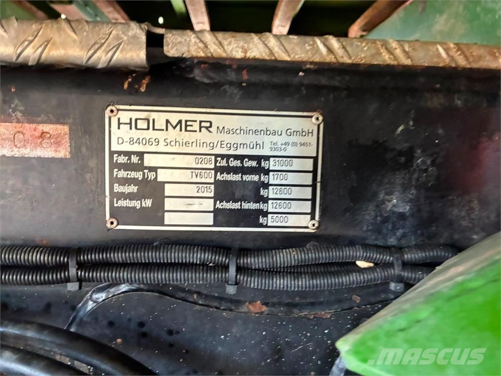 Holmer Terra Variant 600 eco Esparcidoras de abono