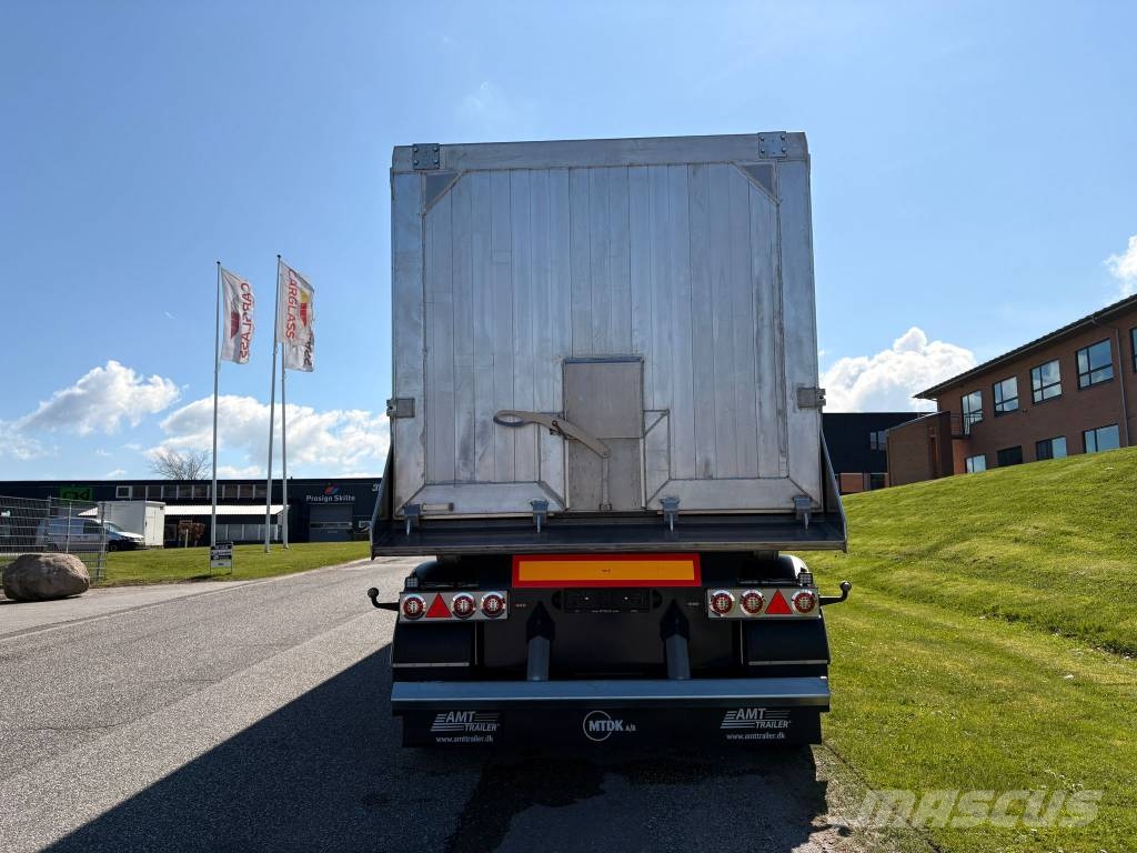AMT TKL400 4 akslet 60m3 letvægts tiptrailer Benne semi remorque