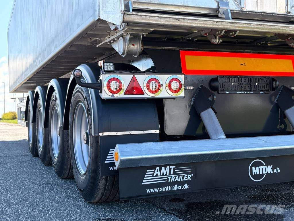 AMT TKL400 4 akslet 60m3 letvægts tiptrailer Benne semi remorque