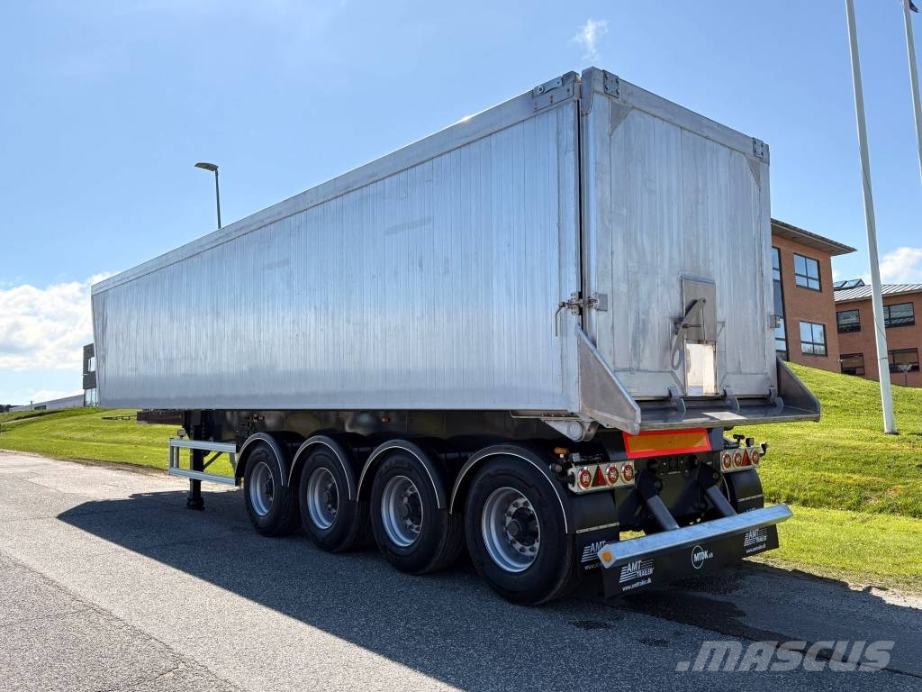 AMT TKL400 4 akslet 60m3 letvægts tiptrailer Benne semi remorque