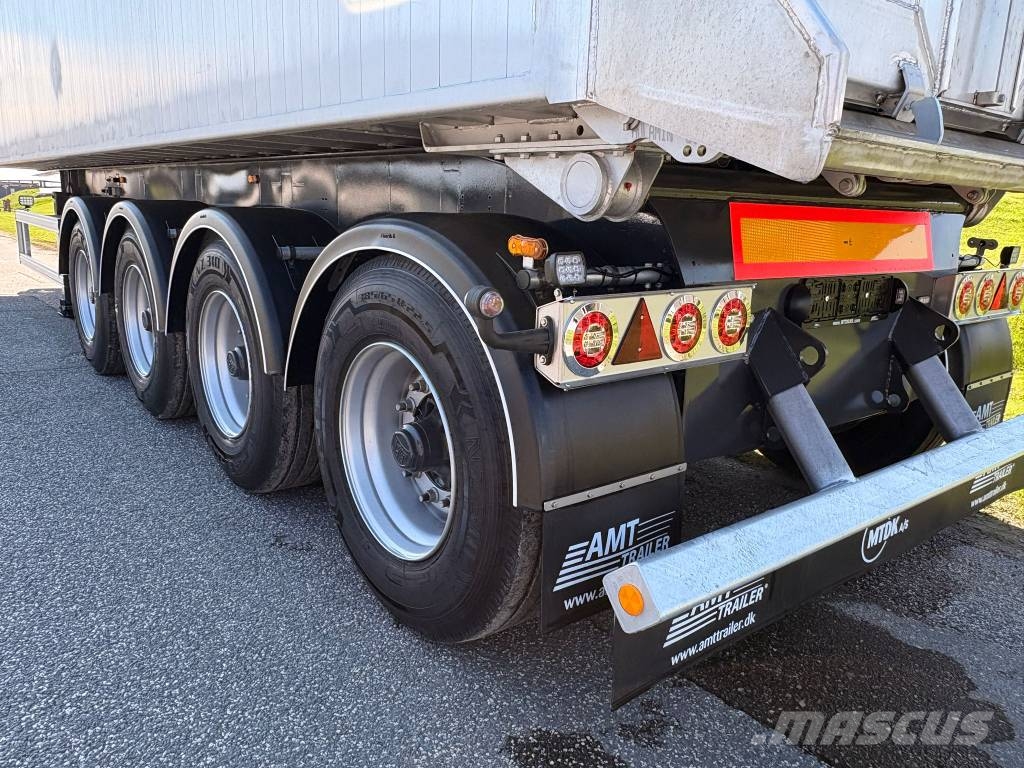 AMT TKL400 4 akslet 60m3 letvægts tiptrailer Benne semi remorque