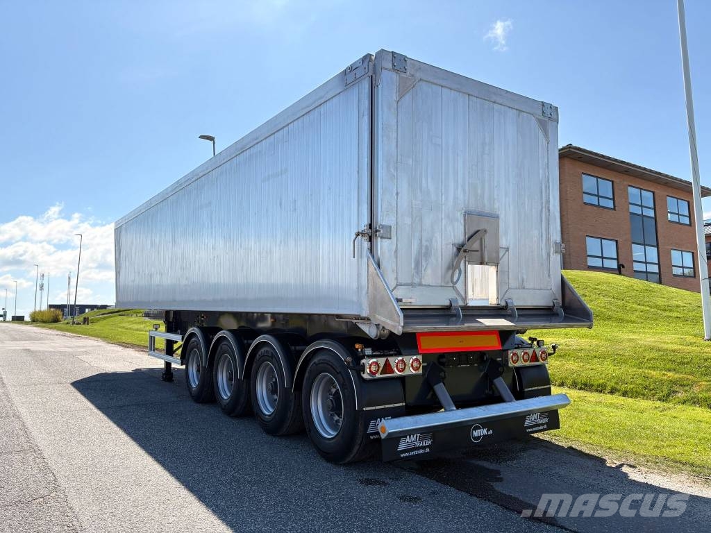 AMT TKL400 4 akslet 60m3 letvægts tiptrailer Benne semi remorque