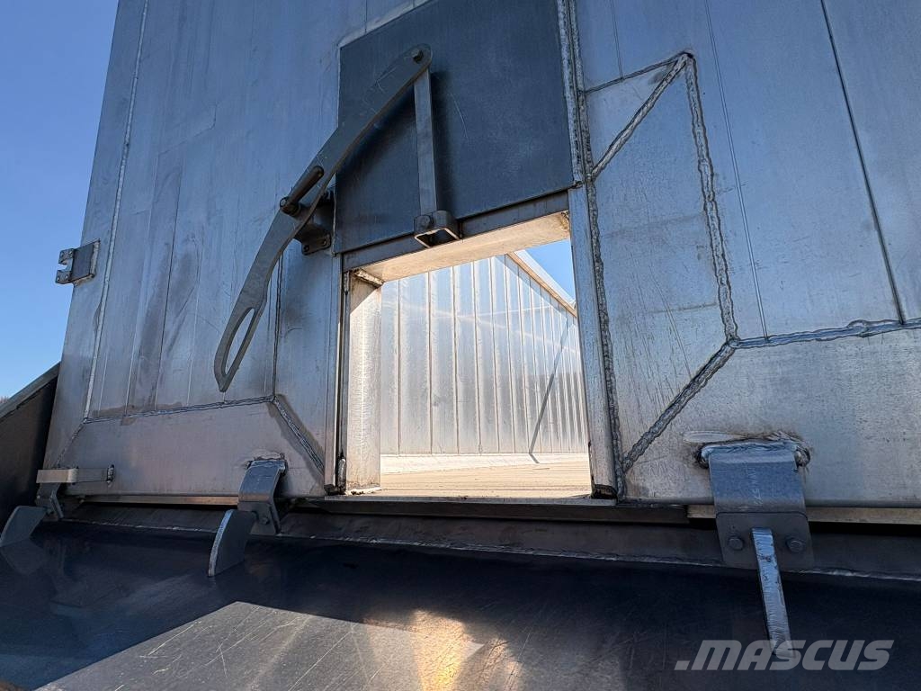 AMT TKL400 4 akslet 60m3 letvægts tiptrailer Benne semi remorque