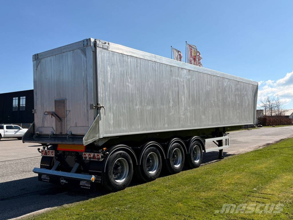 AMT TKL400 4 akslet 60m3 letvægts tiptrailer Benne semi remorque