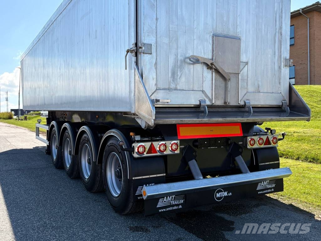 AMT TKL400 4 akslet 60m3 letvægts tiptrailer Benne semi remorque