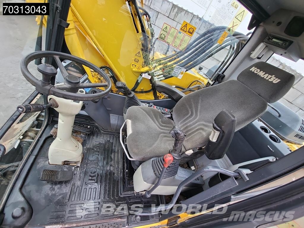 Komatsu PW180 -7E0 Εκσκαφείς με τροχούς - λάστιχα