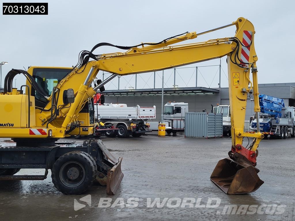 Komatsu PW180 -7E0 Εκσκαφείς με τροχούς - λάστιχα