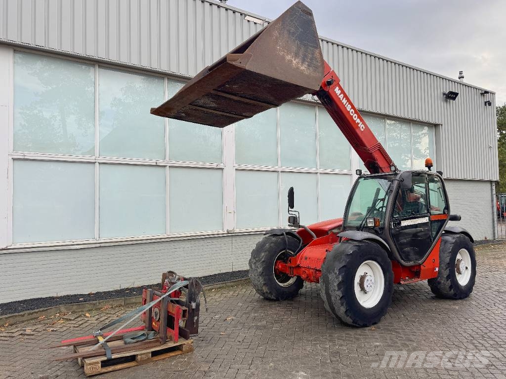 Manitou MT 732 T مناولات متداخلة