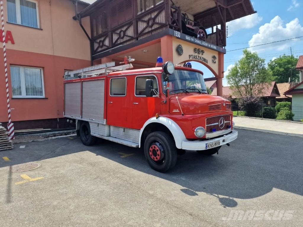 Mercedes-Benz 1113 / Samochód Specjalny / Straż Pożarna Paloautot