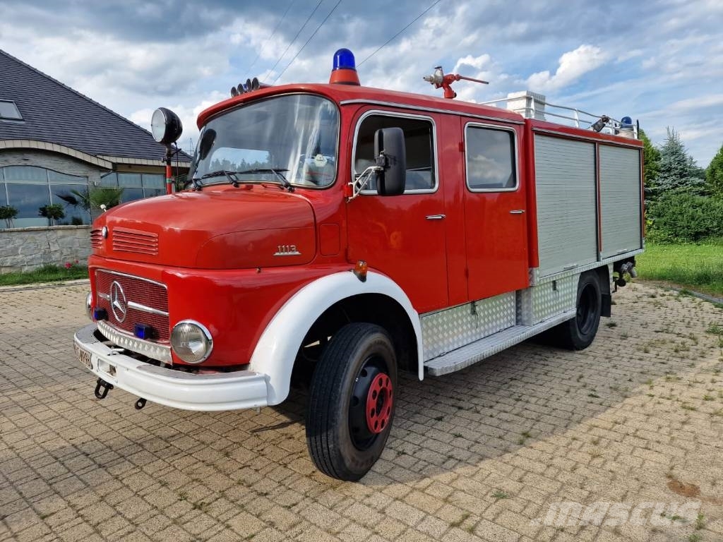 Mercedes-Benz 1113 / Samochód Specjalny / Straż Pożarna Paloautot