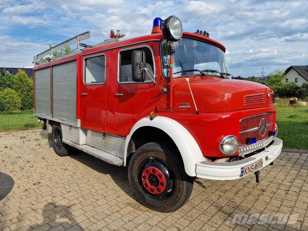 Mercedes-Benz 1113 / Samochód Specjalny / Straż Pożarna Paloautot