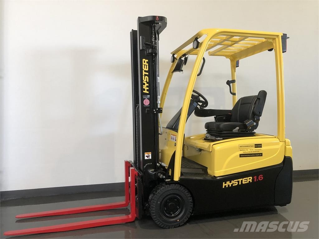 Hyster J1.6XNT (MWB) Electric forklifts