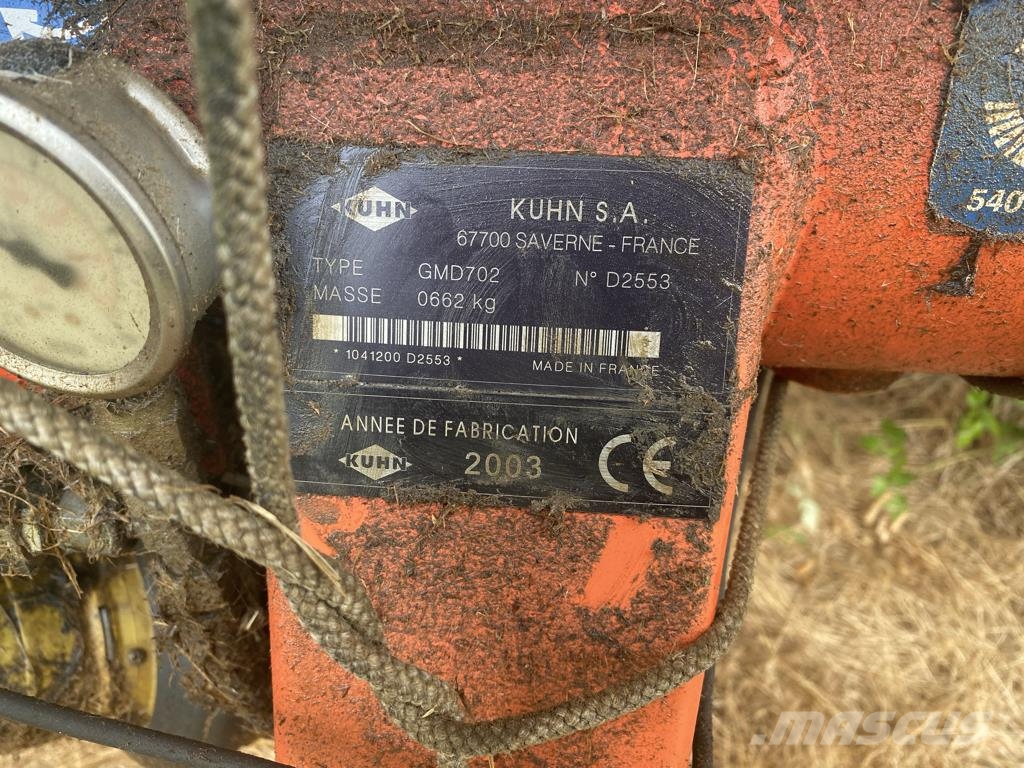 Kuhn GMD 702 Niittokoneet