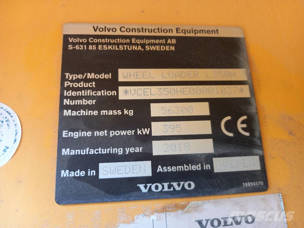 Volvo L350H (EXW - Abu Dhabi) Chargeuse sur pneus