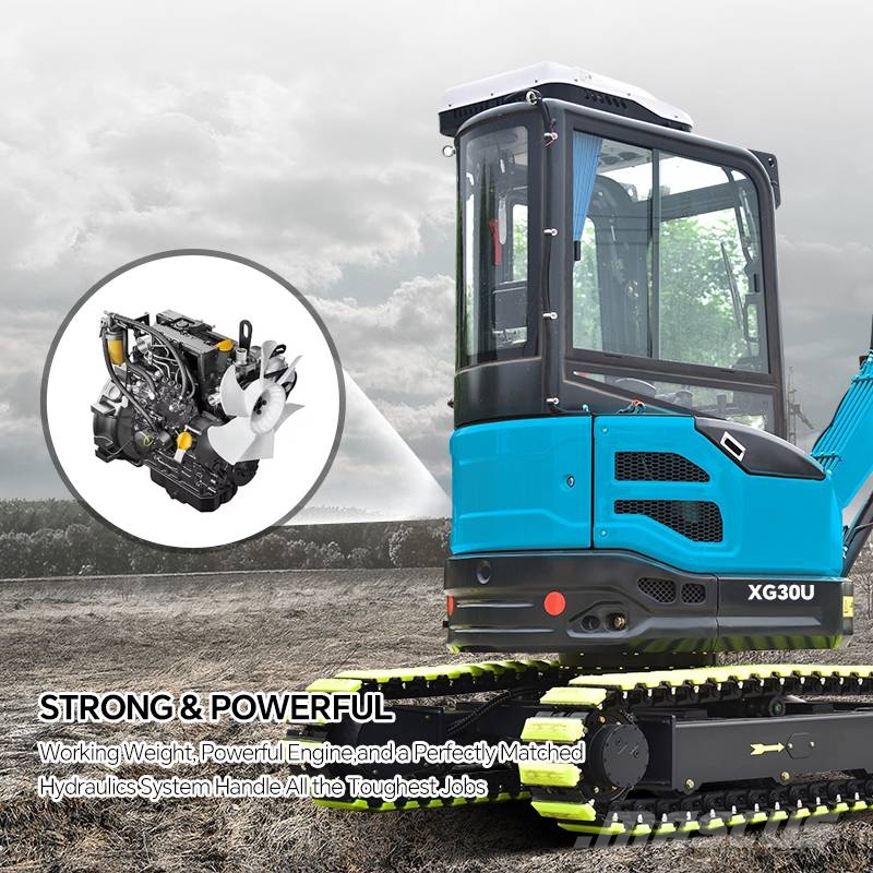 Shanding XG30U Mini excavators < 7t (Mini diggers)