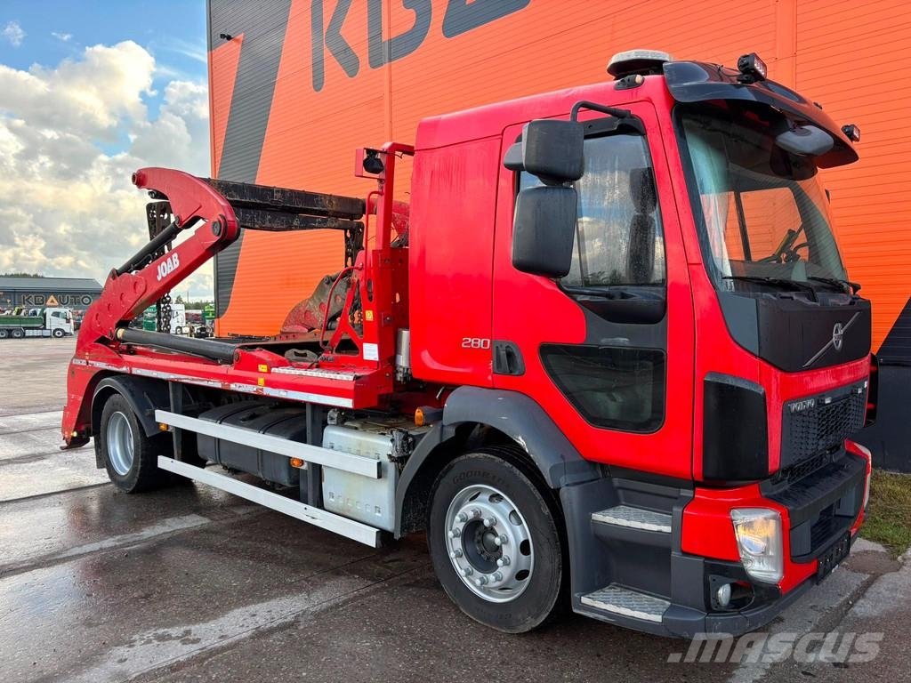 Volvo FL 280 4x2 JOAB VL14 / PLATFORM L=4598-6086 mm Savivarčiai
