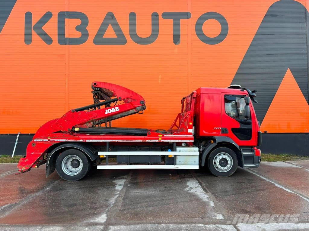 Volvo FL 280 4x2 JOAB VL14 / PLATFORM L=4598-6086 mm Savivarčiai