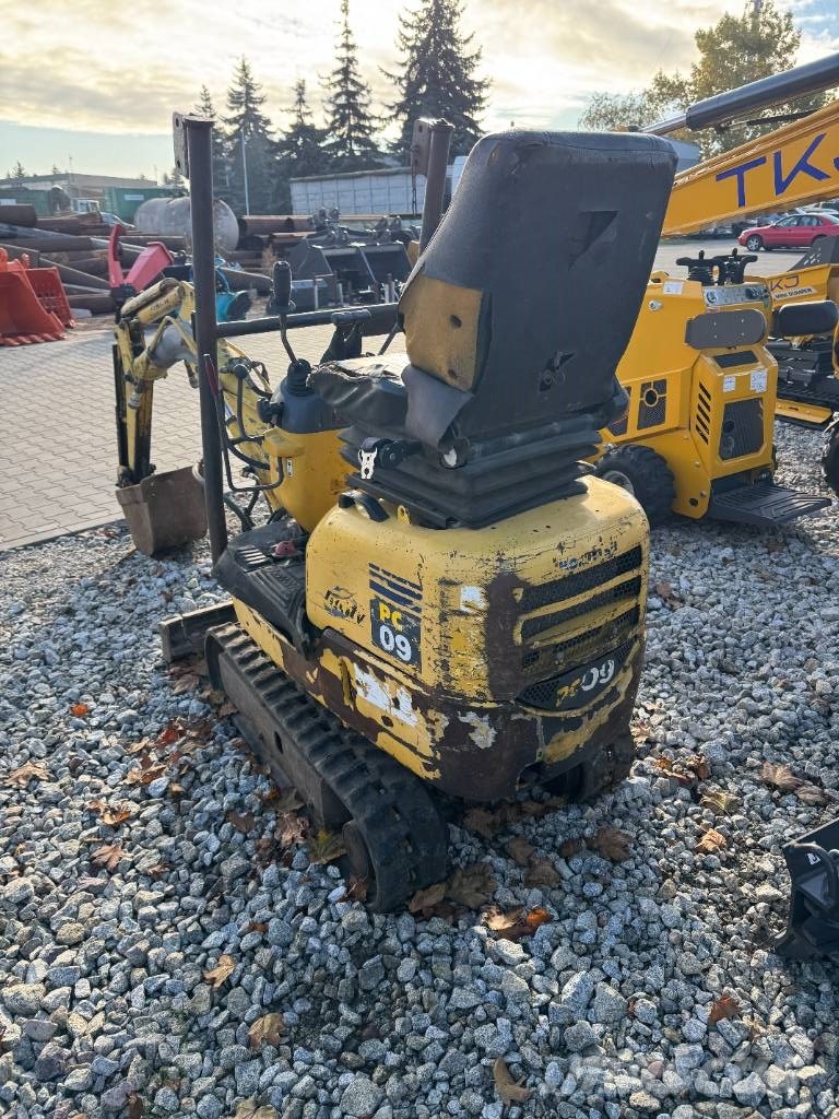 Komatsu PC 09-1 Minikaivukoneet < 7t