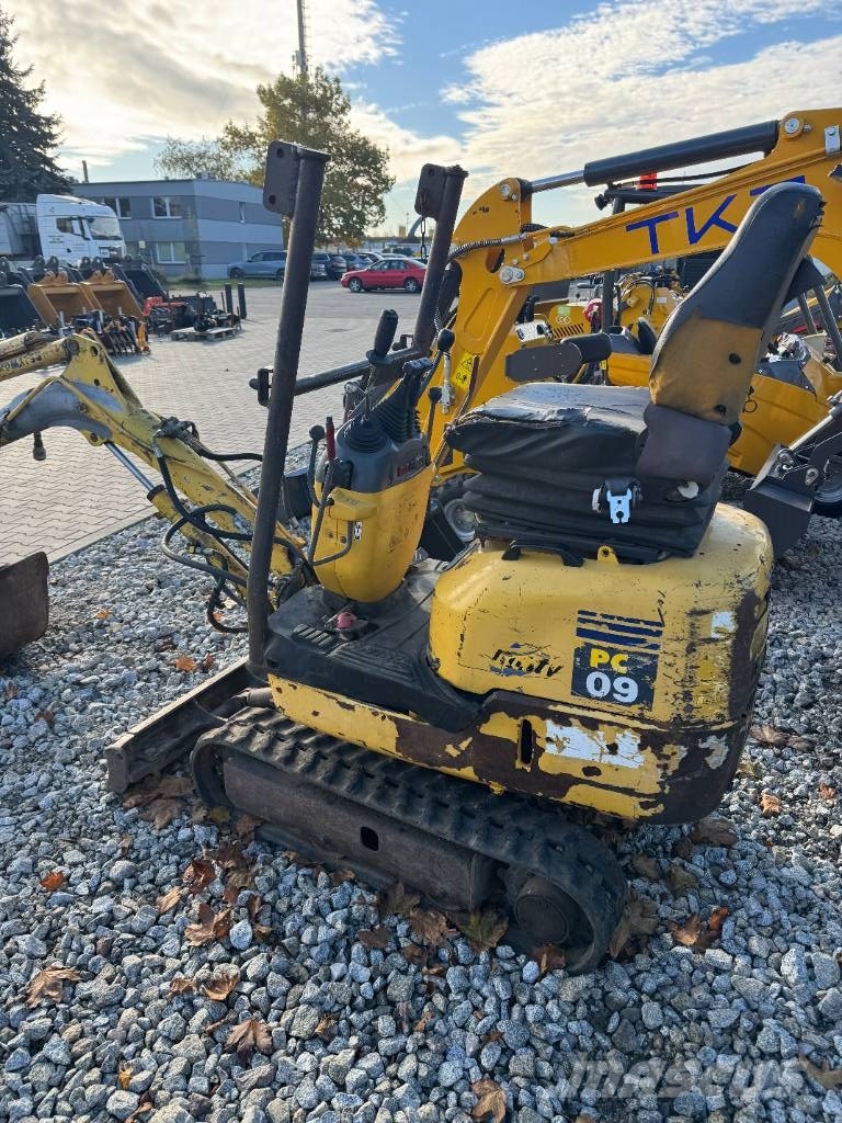 Komatsu PC 09-1 Minikaivukoneet < 7t