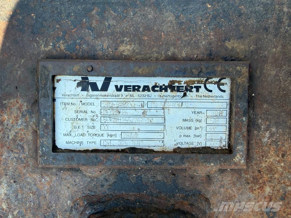 Verachtert CW55S - 325D / 329D / 329E / 330F Quick connectors