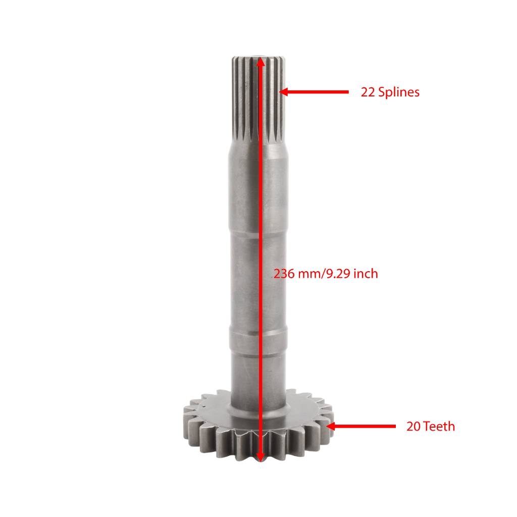 Hitachi Swing Reducer Shaft 22/20/236L Transmissão