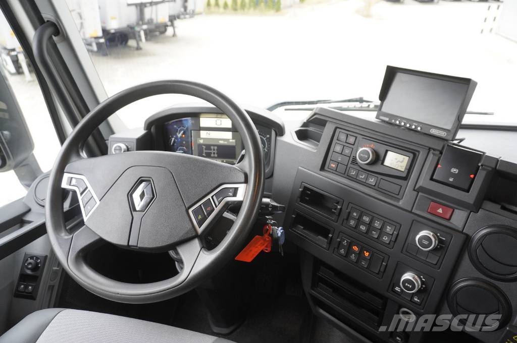 Renault C380 DTI 11 6x4 / Fassi F235A.0.24 E crane Бордови