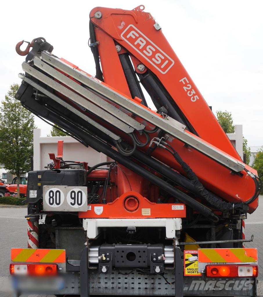 Renault C380 DTI 11 6x4 / Fassi F235A.0.24 E crane Ciężarówki typu Platforma / Skrzynia