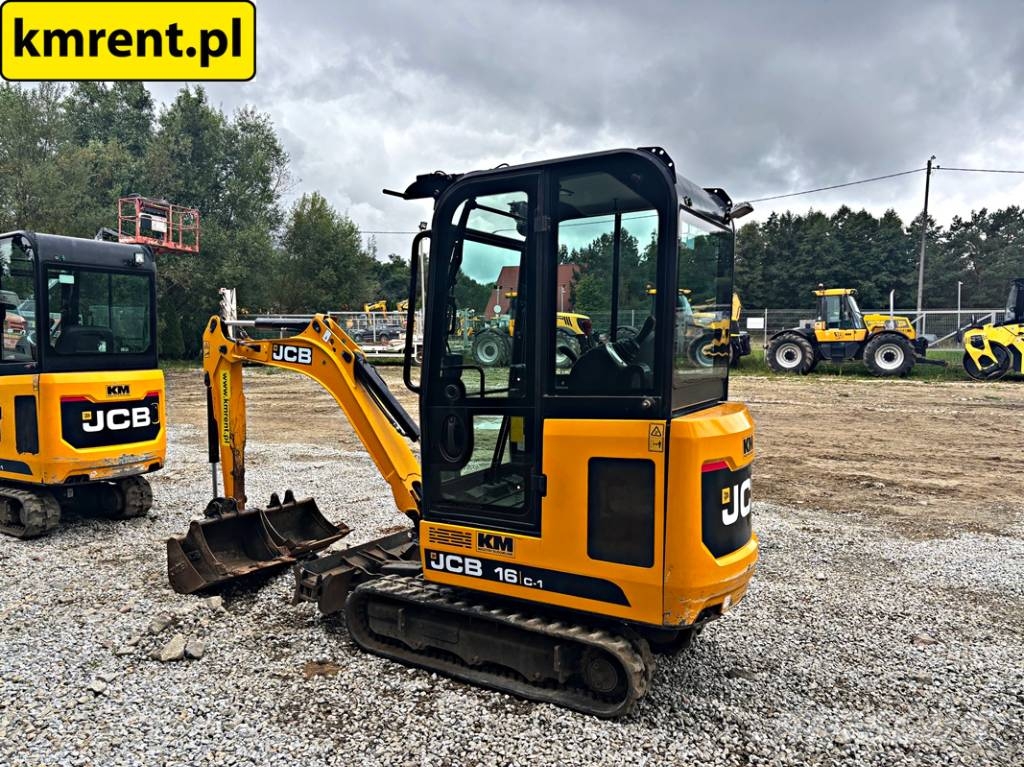 JCB 16 C-1 T3 MINI-KOPARKA 2022R MTH: 799 | JCB 8015, Minigraafmachines < 7t
