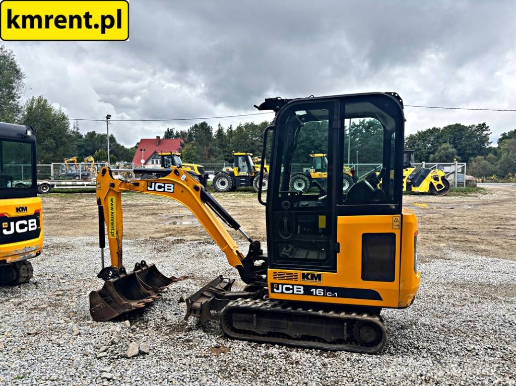 JCB 16 C-1 T3 MINI-KOPARKA 2022R MTH: 799 | JCB 8015, Minigraafmachines < 7t
